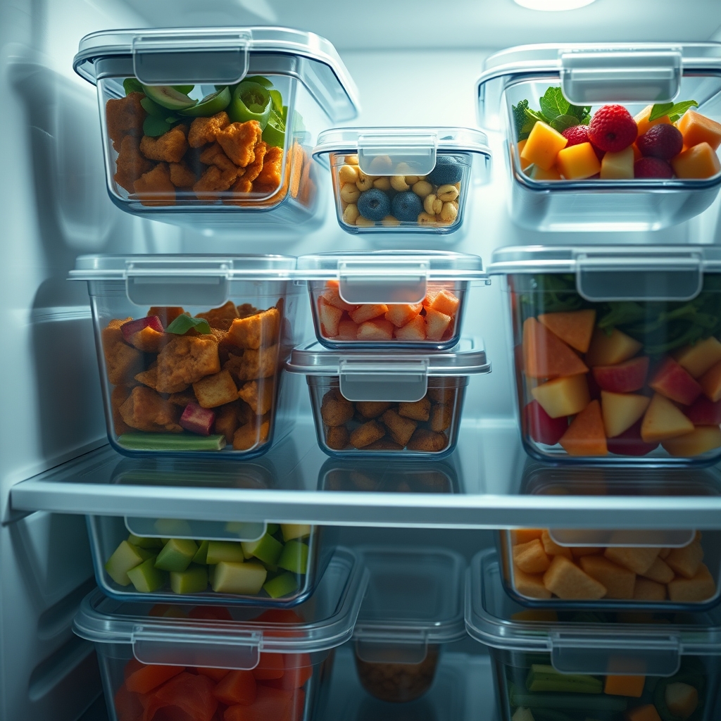 deli containers in action