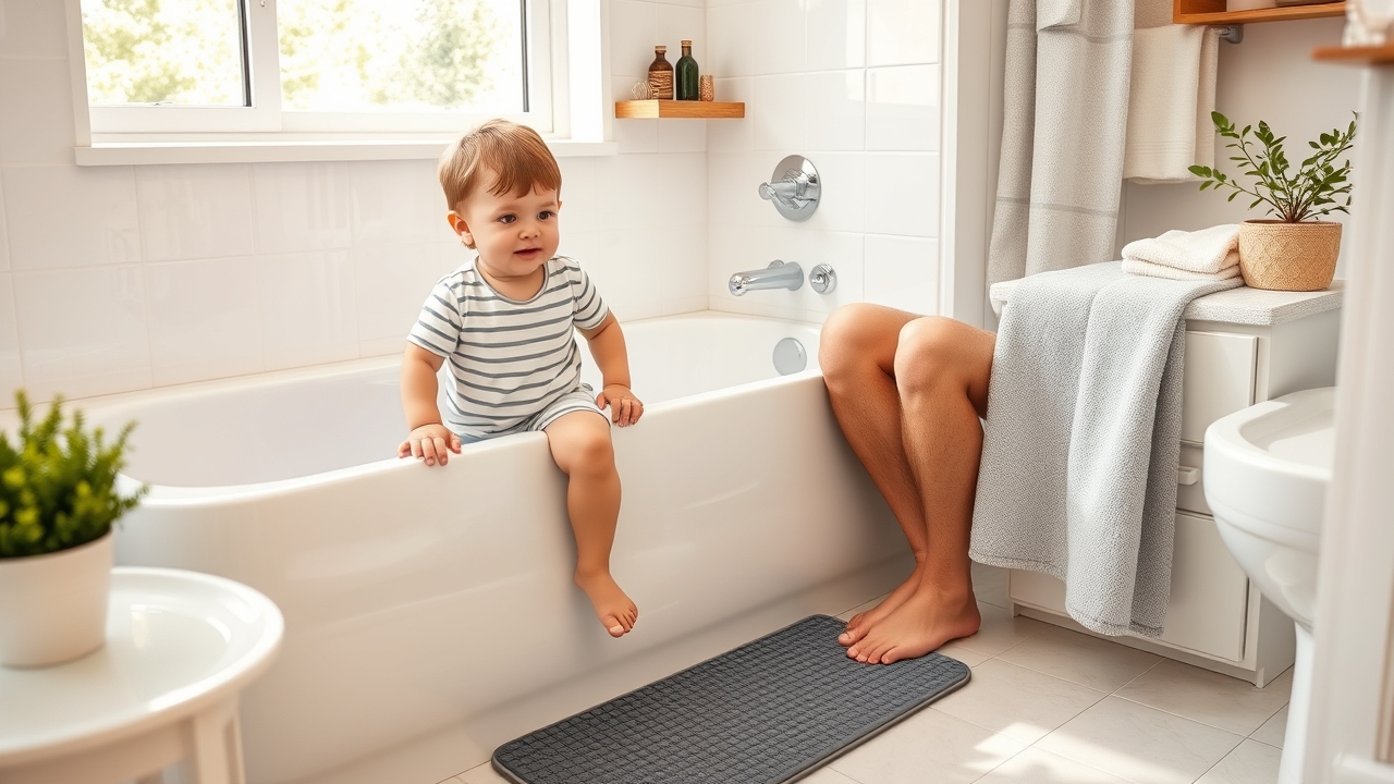 non-slip bath mat - Illustration 3