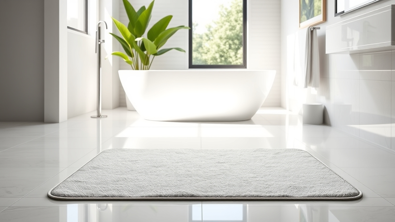 non-slip bath mat - Illustration 1